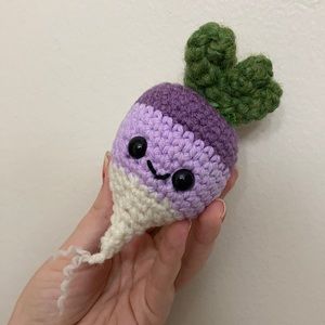 Handmade crocheted turnip :)